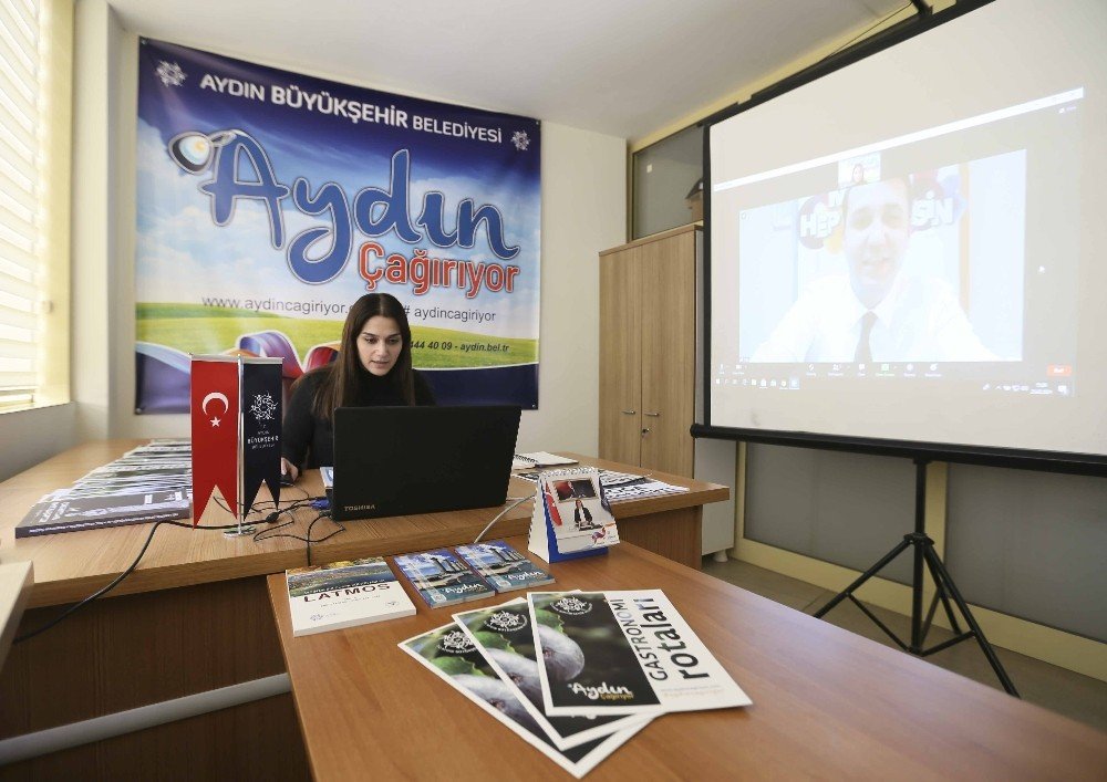 Büyükşehir Belediyesi, Dijital Fuar’da Aydın’ı Tanıtıyor