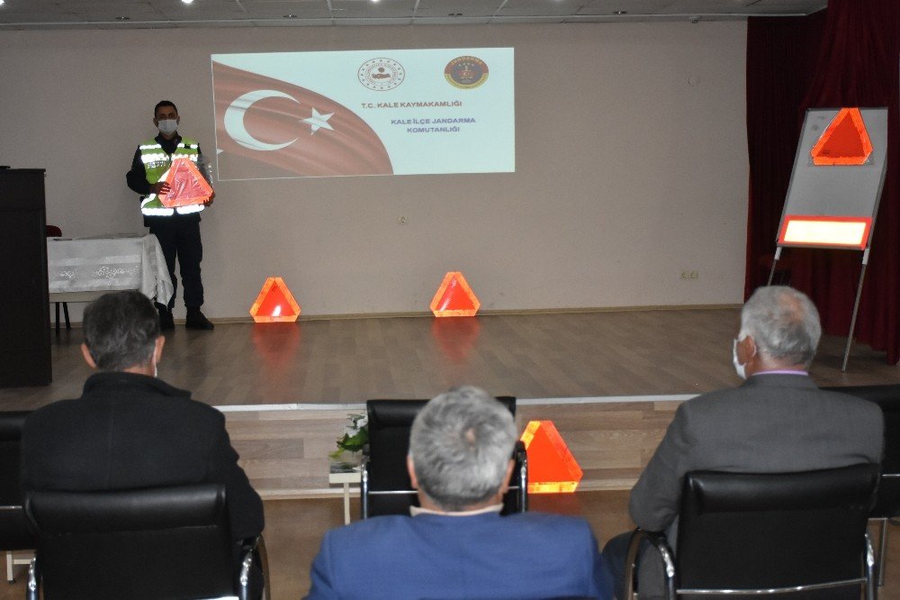 Traktör Ve Motosiklet Kazalarına Karşı Uygulanacak Proje İçin Düğmeye Basıldı