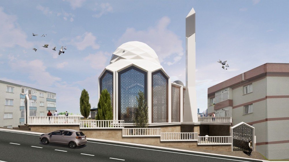 Eyüpsultan Belediye Başkanı Deniz Köken, Esentepe Camii’ndeki Çalışmaları İnceledi