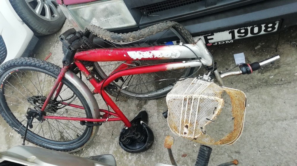 Feci Kaza Anı Güvenlik Kamerasında