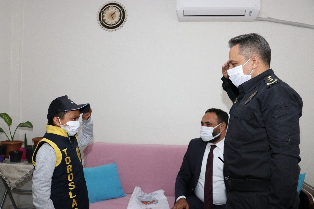 Kanser Hastası Berkay’ın Polis Olma Hayali Gerçek Oldu