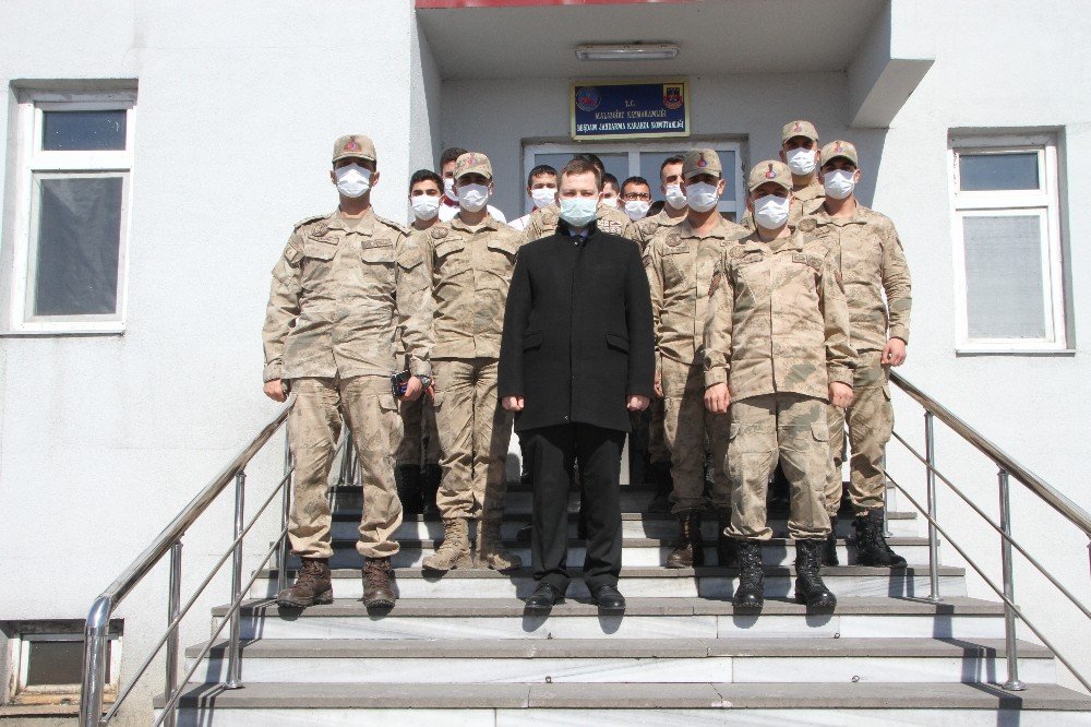 Kaymakam Demirer’den Jandarmaya Ziyaret