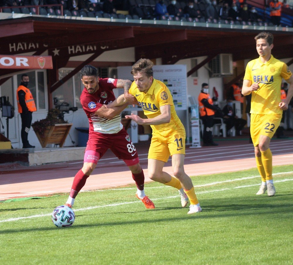 Süper Lig: A.hatayspor: 1 - Mke Ankaragücü: 1 (i̇lk Yarı)