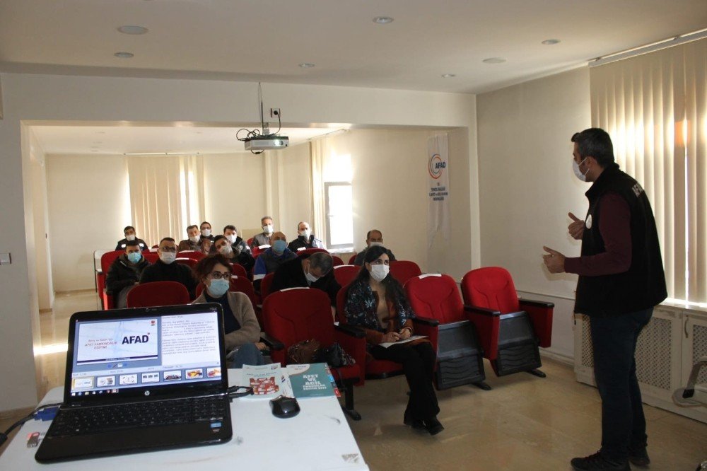Tunceli’de ‘afet Eğitim Yılı Etkinlikleri”