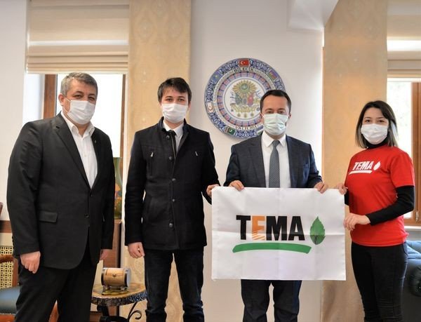 Tema’dan Vali Şentürk’e Ziyaret