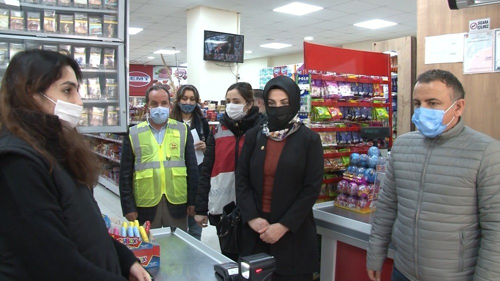 Kaymakam Arslan’dan, Çekmeköy Esnafına Korona Virüs Denetimi
