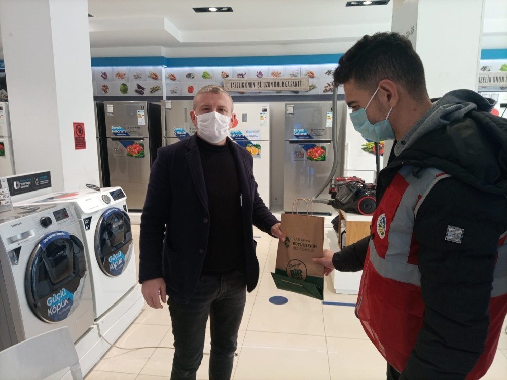 Büyükşehir’den Şehir Merkezine Hijyen Paketi Desteği