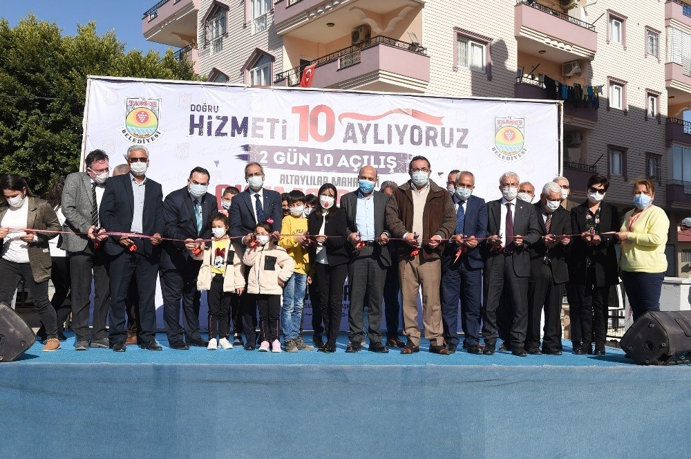 Tarsus Belediyesinden İki Günde 10 Açılış
