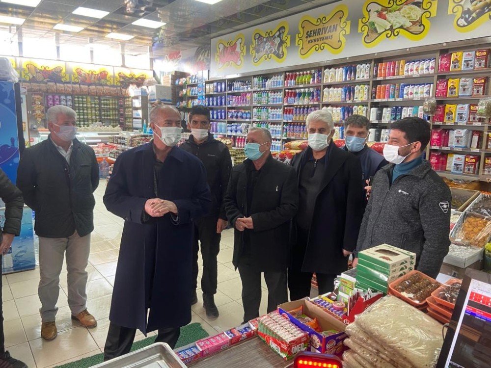 Başkan Akman’dan Esnaf Ziyareti