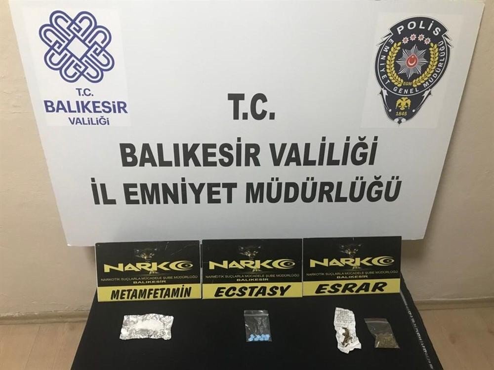 Balıkesir’de 9 Şüpheliye Uyuşturucu Operasyonu