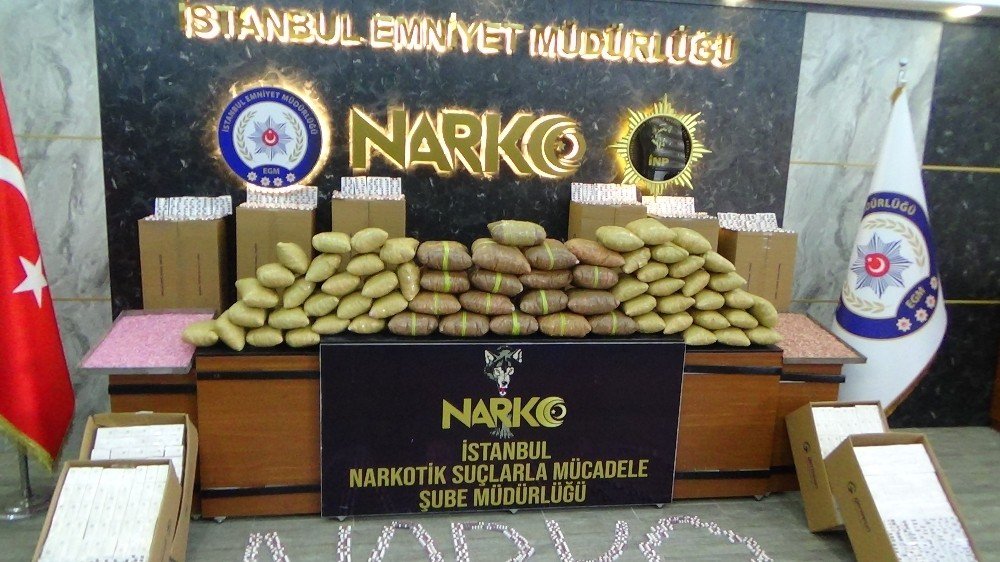 İ̇stanbul’da Uyuşturucu Operasyonu: 781 Bin Hap Ele Geçirildi