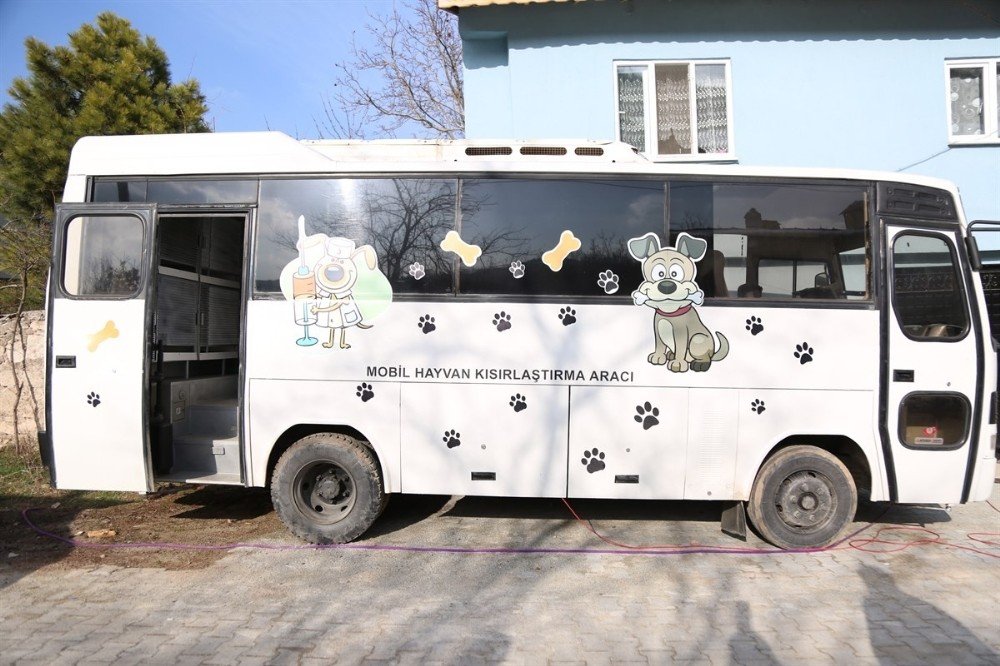 Mobil Hayvan Kısırlaştırma Aracı Hizmete Sunuldu