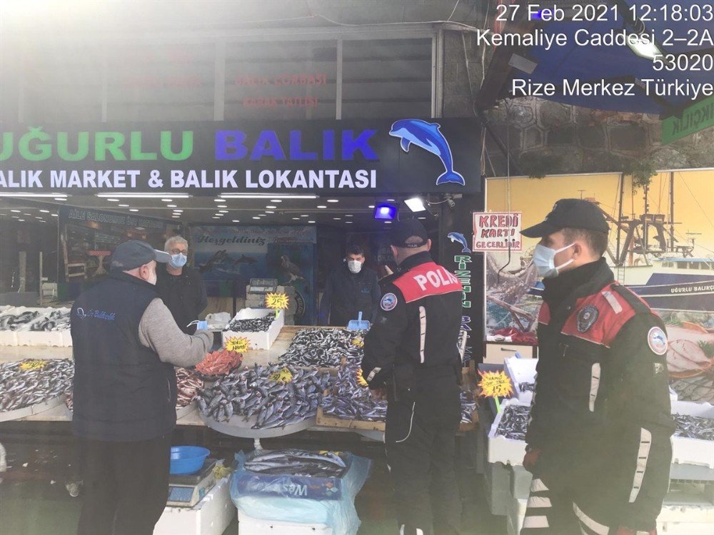 Rize’de Korona Dentimlerinde 492 Kişiye 896 Bin Lira Ceza