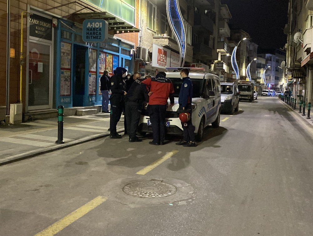 Binanın 3. Katından Düşen Adam Yaralandı