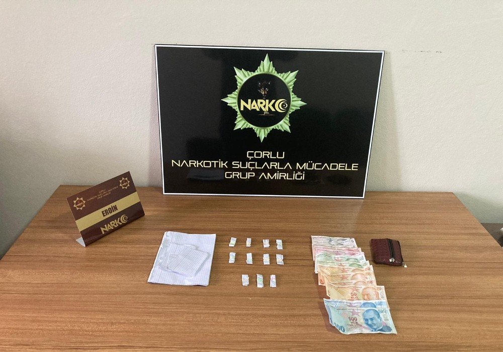 Tekirdağ’da Uyuşturucu Operasyonları: 3 Gözaltı