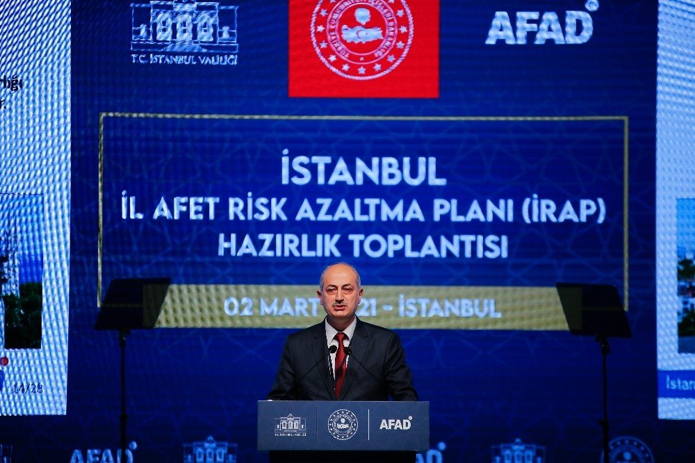 ’i̇stanbul İ̇l Afet Risk Azaltma Planı’ Hazırlık Toplantısı Düzenlendi