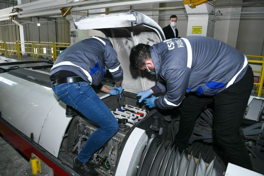 Tramvaylarda ’yerli Akü’ Dönemi