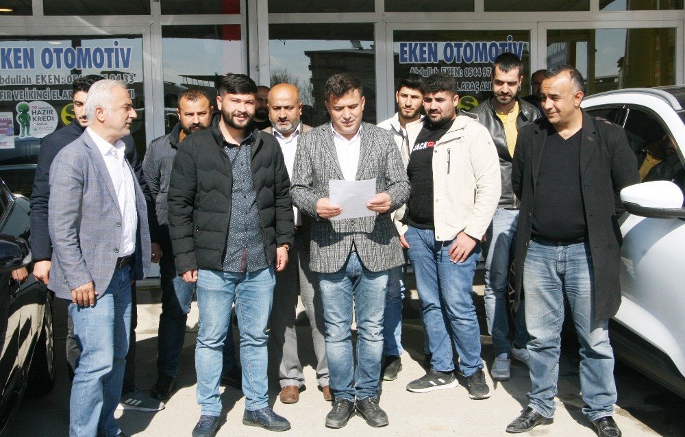 Silvan’da Galericilerden Site Talebi