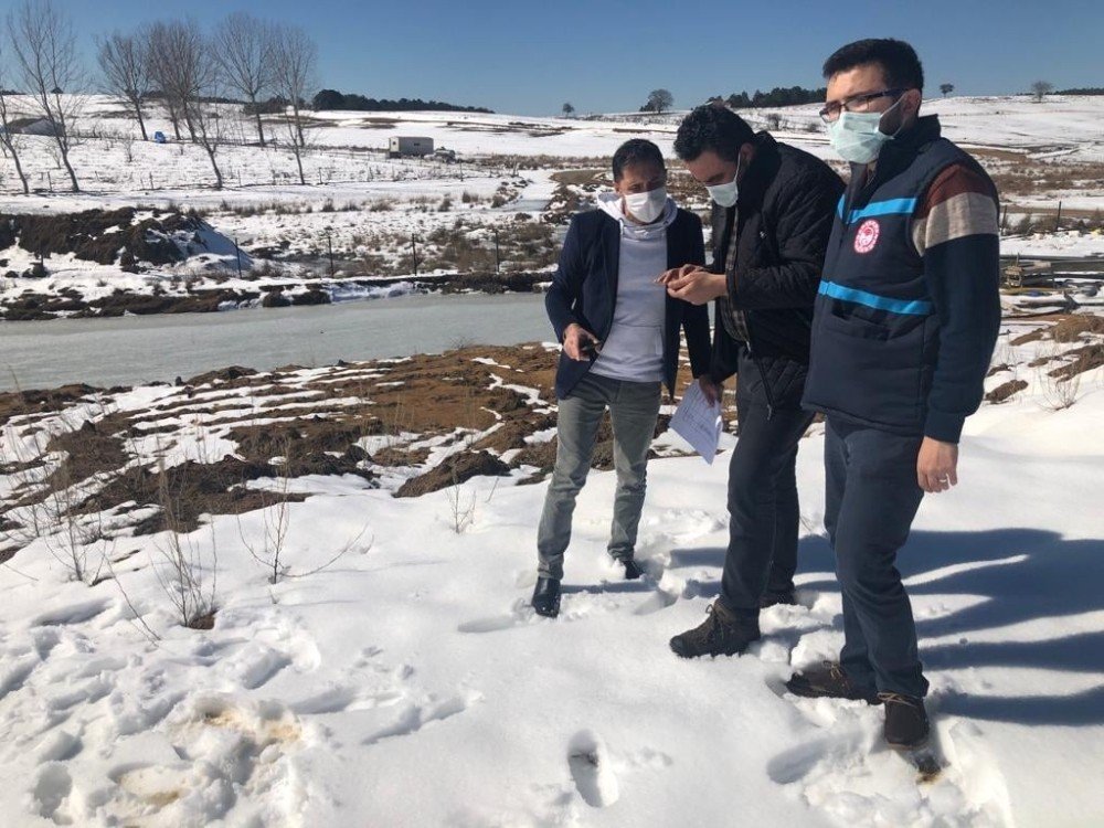 Hayvan İ̇çme Suyu Göleti İçin Ön İnceleme Yapıldı