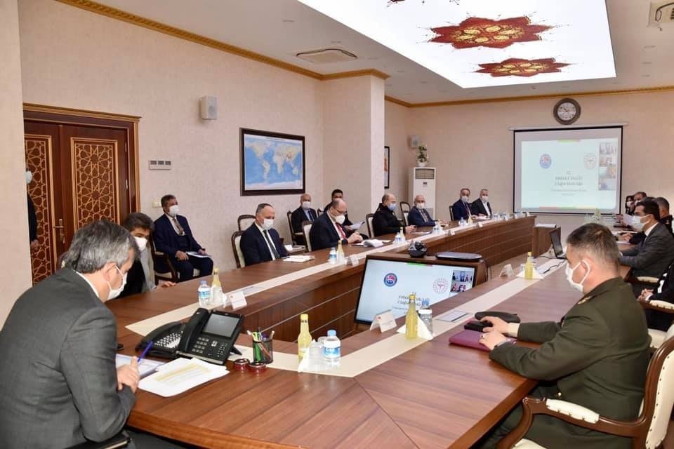 Kırıkkale’de İ̇l Pandemi Kurulu Toplandı
