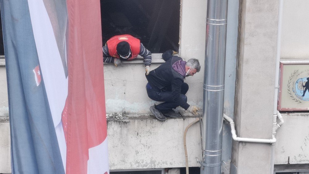 Rize’de "yelekli" İş Güvenliği Önlemi