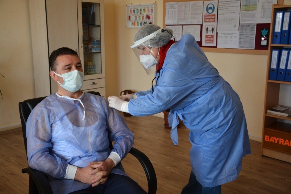 Sinop’ta Öğretmenler İçin Aşılama Başladı