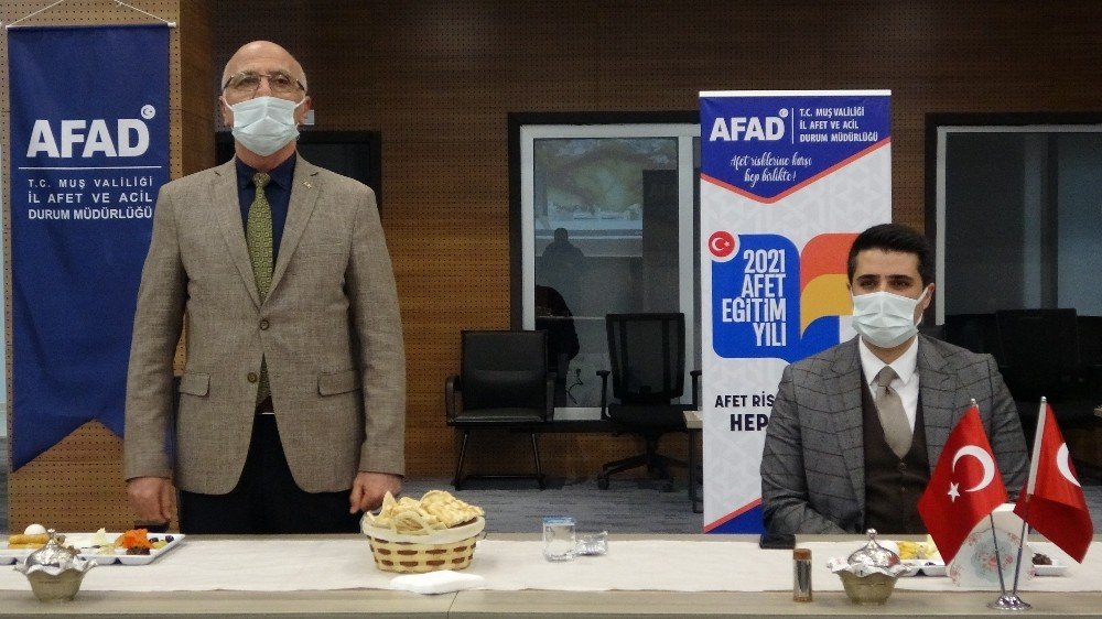Muş Afad’dan “2021 Afet Eğitim Yılı” Bilgilendirme Toplantısı