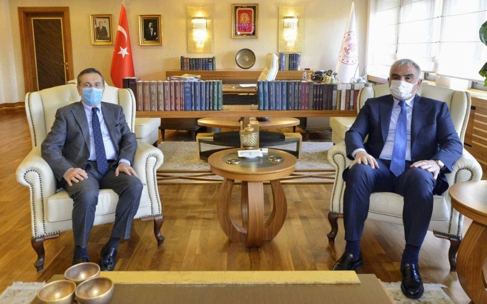 Başkan Ataç, Bakan Ersoy İle Görüştü
