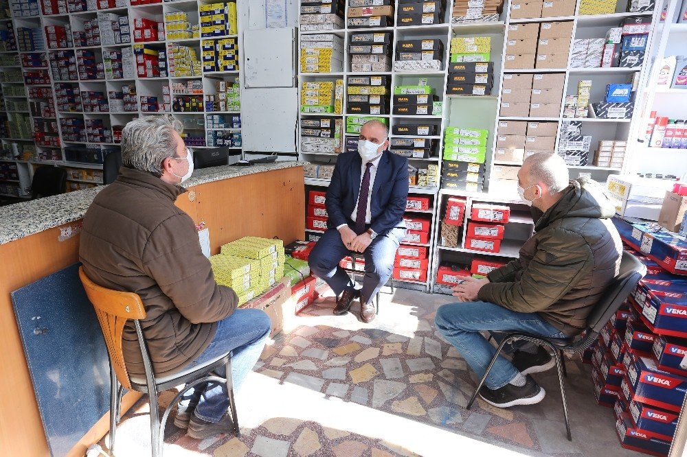 Başkan Sandıkçı: "esnafımızın Yanındayız"
