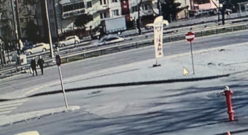 Bursa’da Kaza Dehşeti Kamerada...