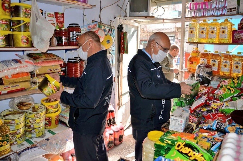 Ergani’de Zabıta Ekiplerinden Gıda Denetimi