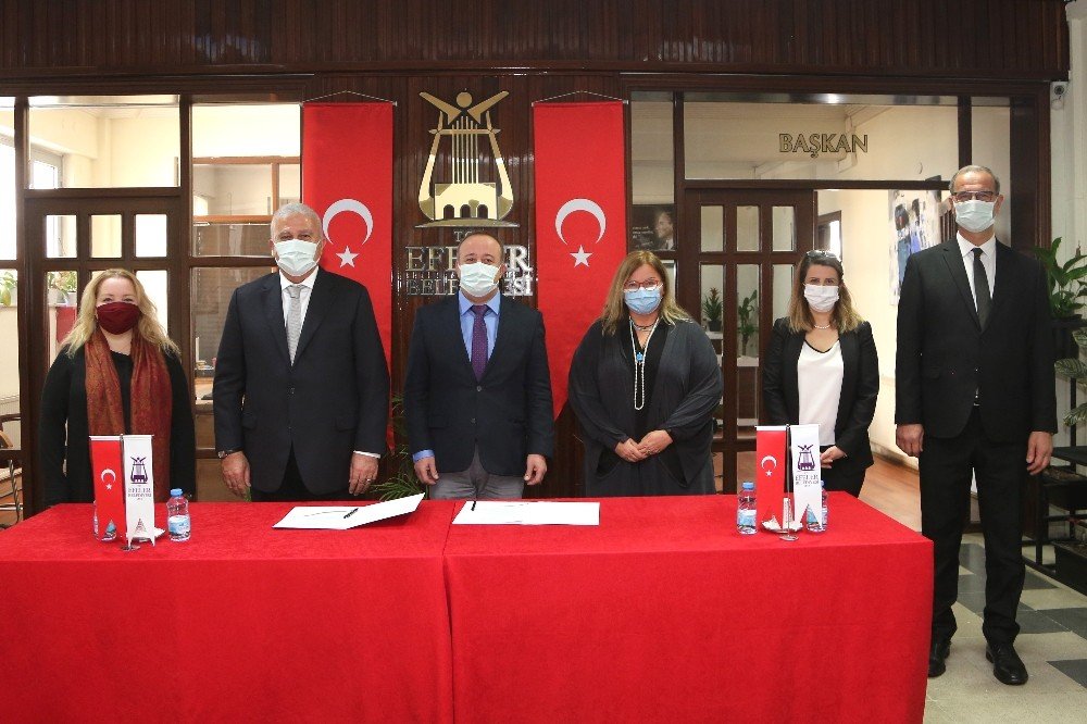 Efeler Belediyesi İle Adü Arasında Eğitim İşbirliği Protokolü İmzalandı