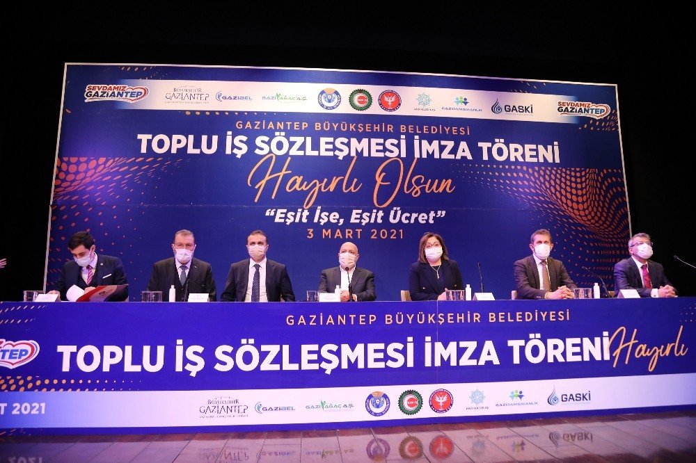Gaziantep’te Belediye İşçilerinin Maaşına Yüzde 20,6 Zam