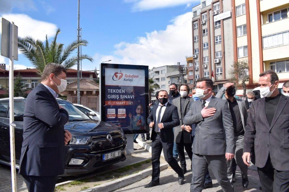 Mhp İl Başkanlığından Edremit Ve Gömeç’e Ziyaret