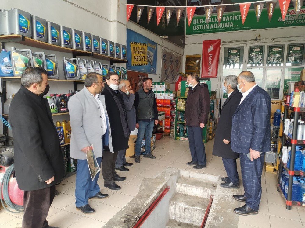 Saadet Partisi’nden Sanayi Esnafına Ziyaret