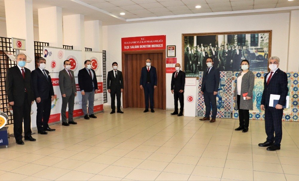 Sultanbeyli İ̇lçe Salgın Denetim Merkezi Kontrolü Elden Bırakmıyor