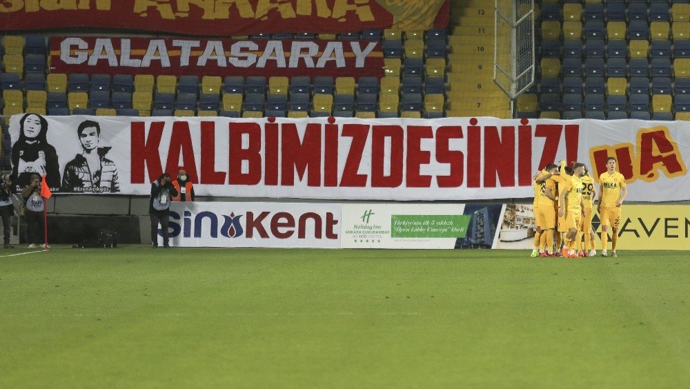 Süper Lig: Mke Ankaragücü: 1 - Galatasaray: 0 (i̇lk Yarı)