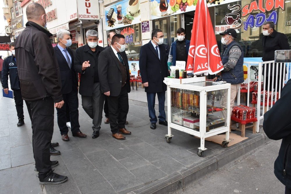 Başkan Beyoğlu, Korona Virüs Denetimlerine Katıldı