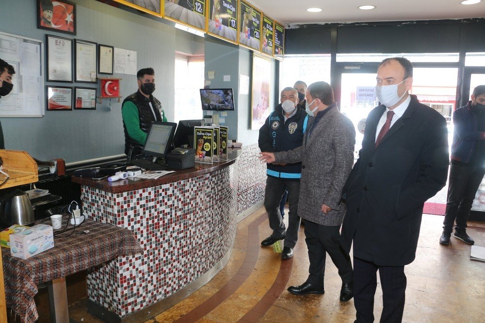 Kabakcı Ve Çandıroğlu Maske Denetimine Çıktı
