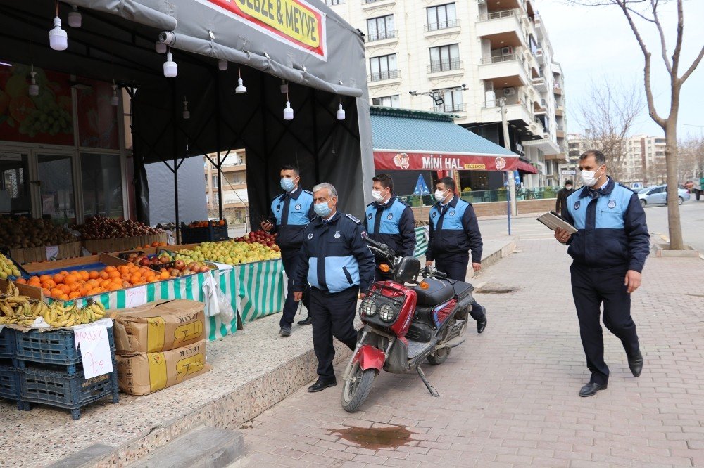 Kaparköprü’de Zabıtadan Pandemi Denetimi