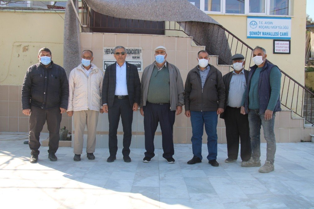 Koçarlı’da Şenköy Camii 37 Yıl Sonra Yenileniyor