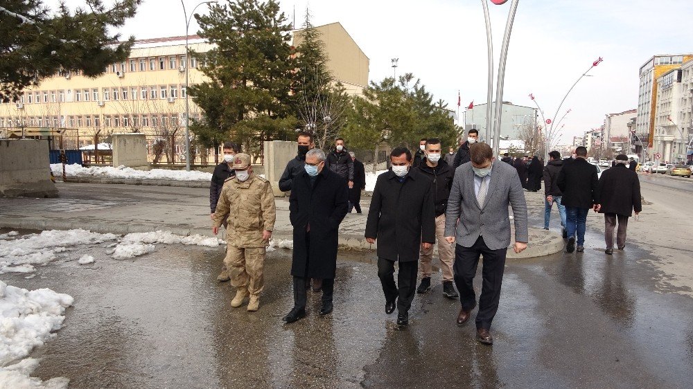 Vali Gündüzöz, Mavi Kategorideki Muş’ta Denetime Çıktı