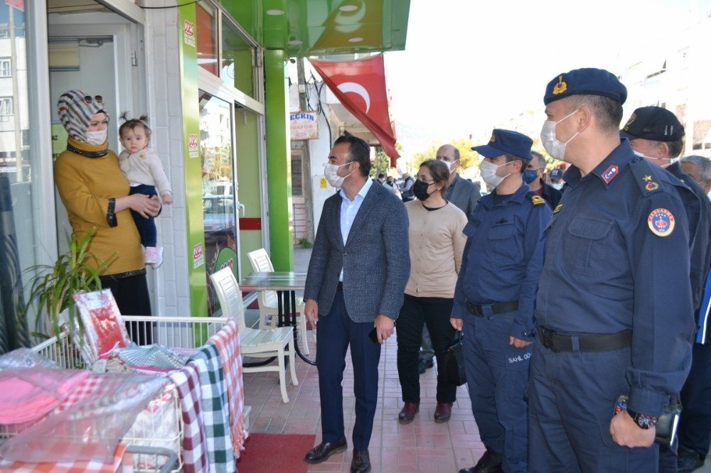 Bozyazı’da Covid-19 Denetimi