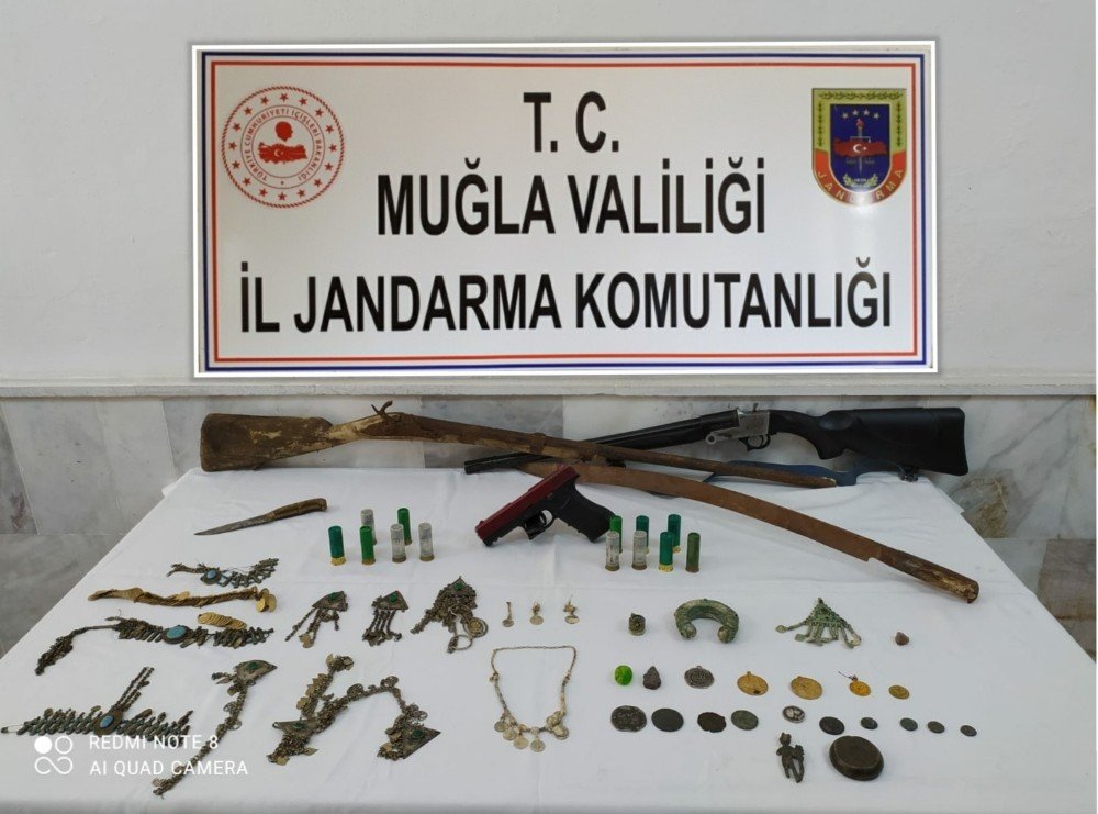 Ortaca’da Tarihi Eser Operasyonu
