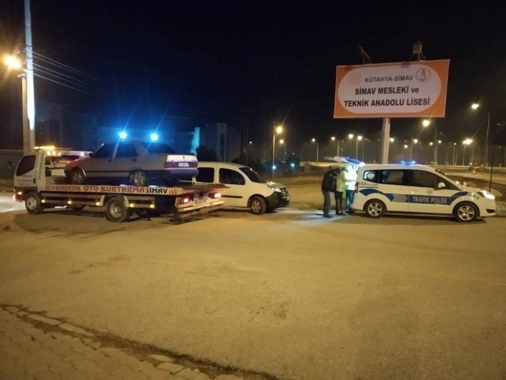 Simav’da 63 Araç Trafikten Men Edildi