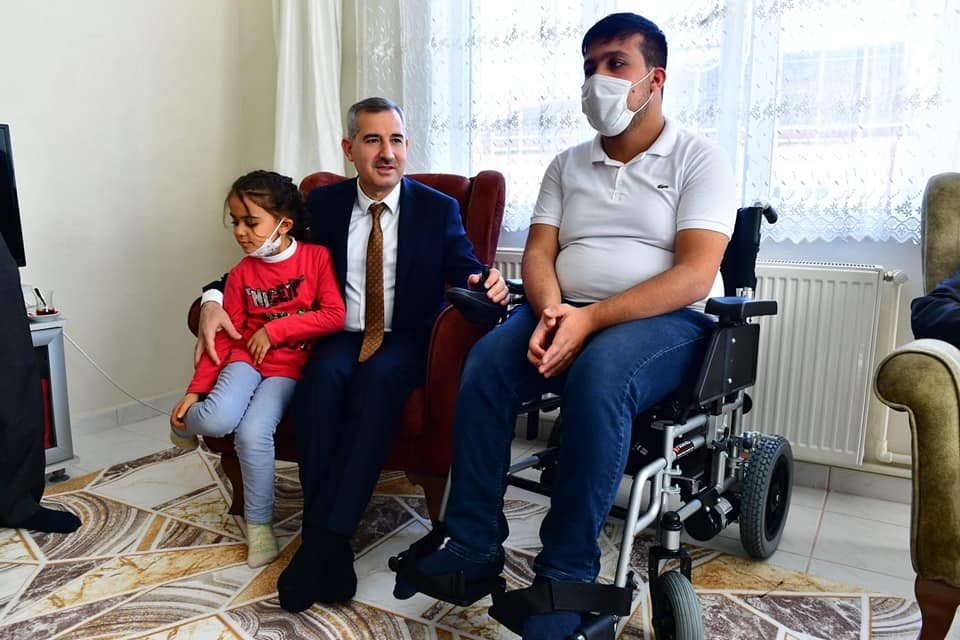 Yeşilyurt’ta 92 Engellinin Yüzü Güldü