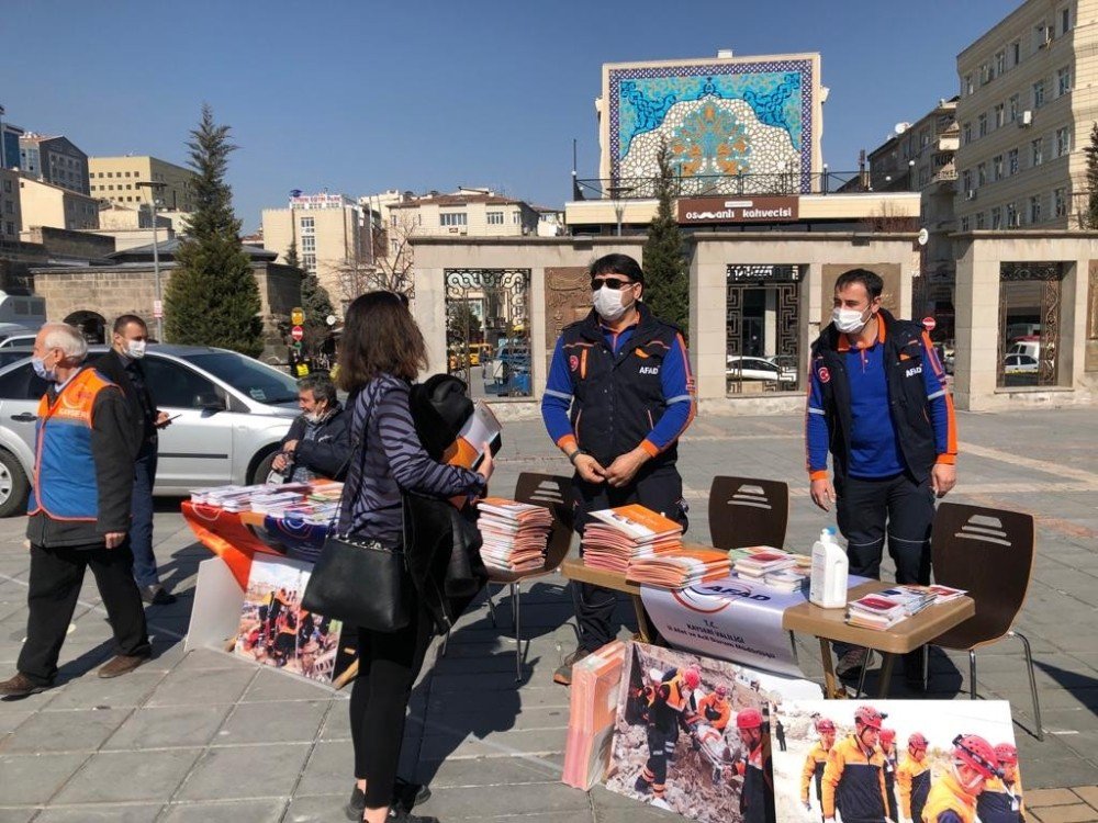 Afad’tan Deprem Haftası’nda ‘afet Farkındalık’ Standı