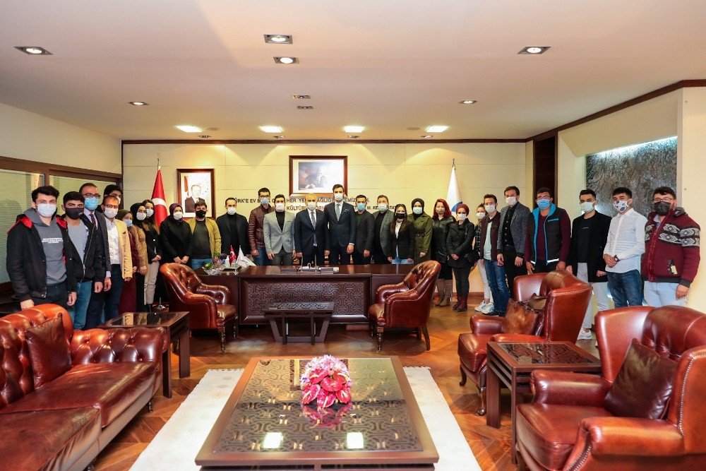 Gençlik Kollarından Başkan Zolan’a Ziyaret