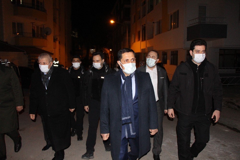 Şehidin Annesine Acı Haberi Vali Masatlı Ve Başkan Sarı Verdi