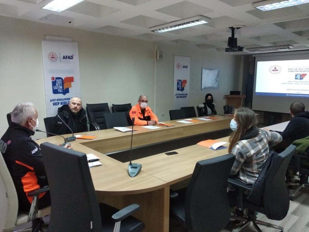 Afad’tan Basın Mensuplarına Bilgilendirme Toplantısı
